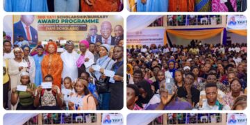 Rewriting the future: How Senator Yayi wiped off ‘tuition tears’ of over 5,000 Ogun students