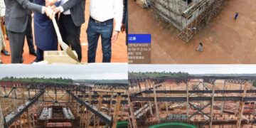 MINISTER OF STEEL DEVELOPMENT PRINCE SHAIBU ABUBAKAR AUDU BREAK ANOTHER MILESTONE ACHIEVEMENT IN STEEL SECTOR AS $400 MILLION OGUN STATE STELLAR STEEL PLANTS FLAG OFF
