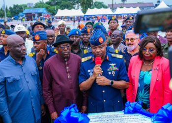 FUBARA: COLLABORATION WITH NAF, KEY TO SECURING RIVERS, NIGERIA’S ECONOMY