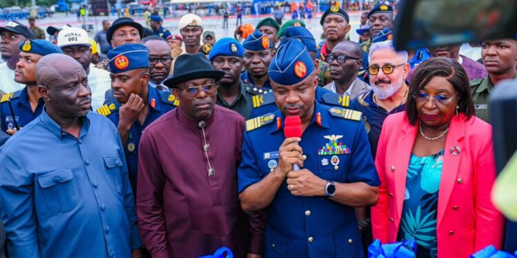 FUBARA: COLLABORATION WITH NAF, KEY TO SECURING RIVERS, NIGERIA’S ECONOMY