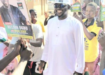 NELSON OGBU, OTHER PARTY LEADERS RECEIVE OLOFU, ADOYI ON THANK-YOU TOUR OF ADO