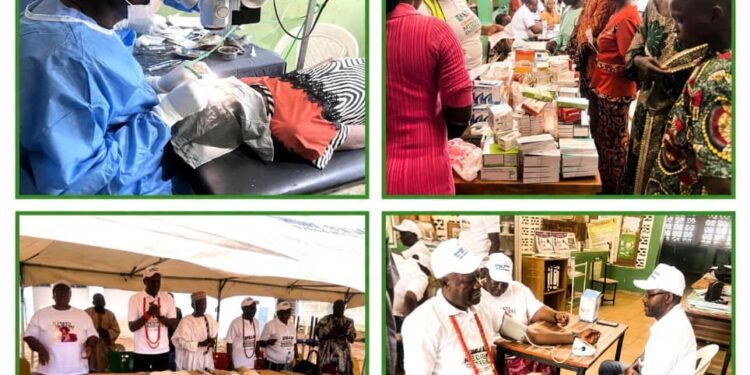 EKINRIN-ADDE COMMUNITY AGOG AS RESIDENTS RECEIVED FREE MEDICAL OUTREACH