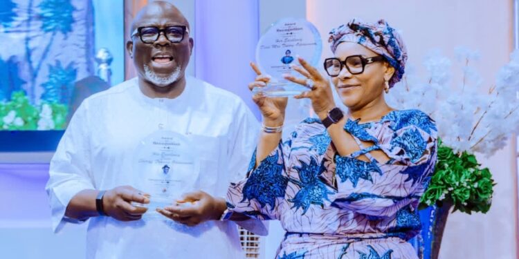 Church Honours Oborevwori, Wife, Calls For Support For 2027 Re-election